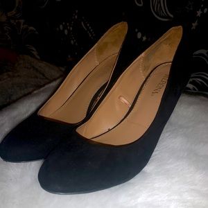 Worn once wedge heels